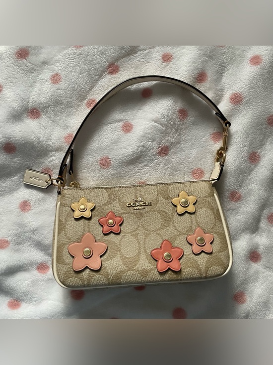 Coach Handbags - flower motif coach nolita 19🌻